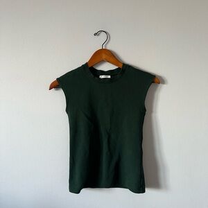 Zara Dark Green Top